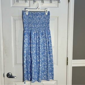 Strapless sundress